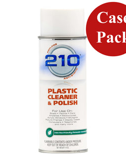 Camco 210 Plastic Cleaner Polish - 14oz Spray - Case of 12 [40934CASE]