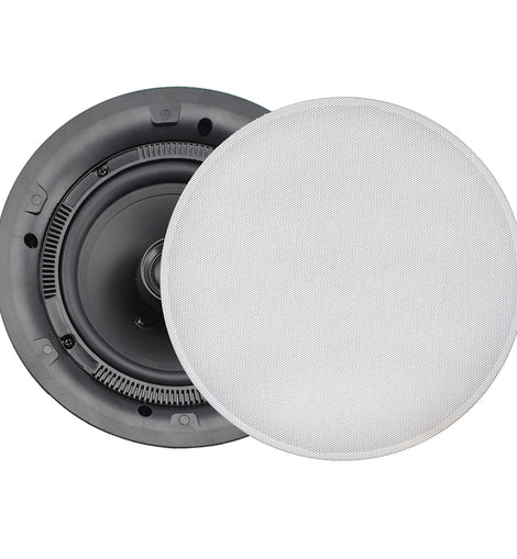 Fusion MS-CL602 Flush Mount Interior Ceiling Speakers (Pair) White [MS-CL602]