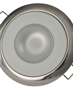 Lumitec Mirage Flush Mount Down Light Spectrum RGBW - Polished Bezel [113117]