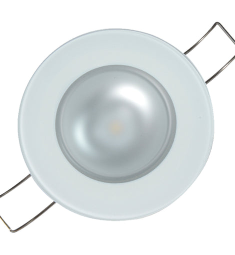 Lumitec Mirage Flush Mount Down Light Spectrum RGBW - Glass Bezel [113197]