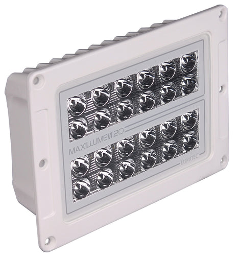 Lumitec Maxillume h120 - Flush Mount Flood Light - White Housing - White Dimming [101348]