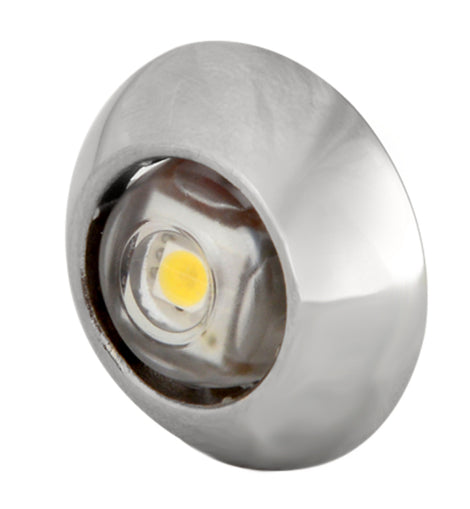 Lumitec Exuma Courtesy Light - Polished Stainless Housing - White Light [101049]