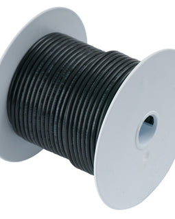 Ancor Black 18 AWG Tinned Copper Wire - 100' [100010]