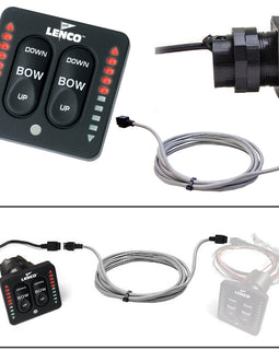 Lenco Flybridge Kit f/ LED Indicator Key Pad f/All-In-One Integrated Tactile Switch - 20' [11841-002]