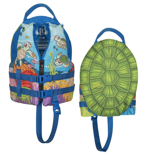 Full Throttle Water Buddies Vest - Child 30-50lbs - Turtle [104300-500-001-17]