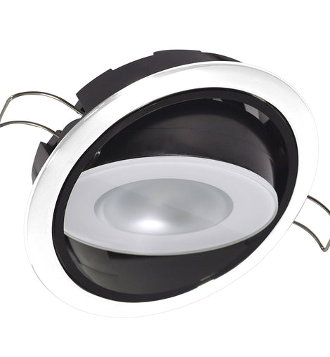 Lumitec Mirage Positionable Down Light - Spectrum RGBW Dimming - White Bezel [115127]