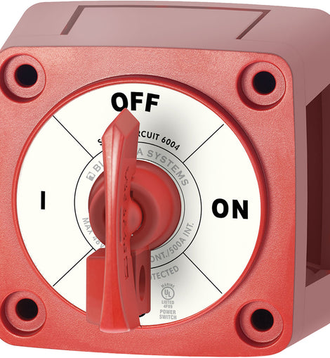 Blue Sea 6004 Single Circuit ON-OFF w/Locking Key - Red [6004]