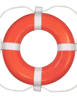 Taylor Made Foam Ring Buoy - 20" - Orange w/White Grab Line [363]