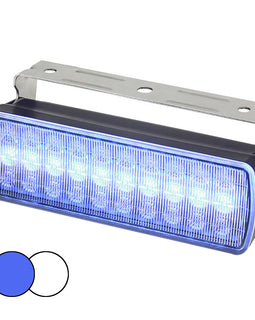 Hella Marine Sea Hawk XL Dual Color LED Floodlights - Blue/White LED - Black Housing [980950061]