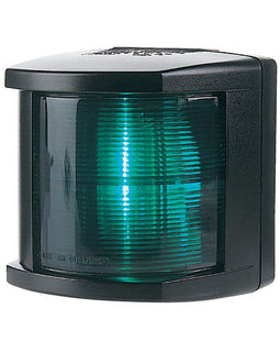 Hella Marine Starboard Navigation Light - Incandescent - 2nm - Black Housing - 12V [002984345]