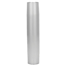 TACO Aluminum Ribbed Table Pedestal - 2-3/8" O.D. - 30-3/4" Length [Z60-7288VEL30.75-2]