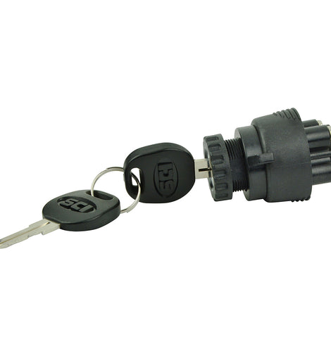 BEP 3-Position Ignition Switch - OFF/Ignition-Accessory/Start [1001607]