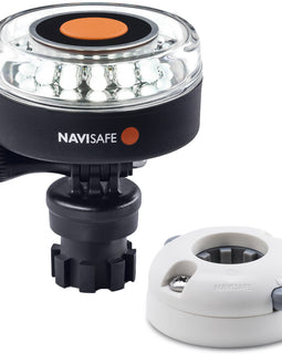 Navisafe Navilight 360 2NM White w/Navimount Base  Horizontal Mount - White [040KIT5]