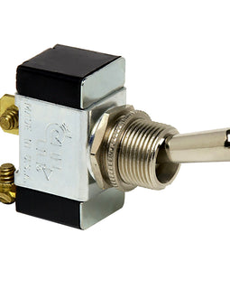 Cole Hersee Heavy Duty Toggle Switch SPST On-Off 2 Screw [5582-BP]