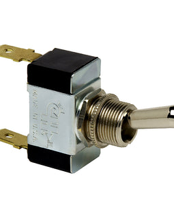 Cole Hersee Heavy Duty Toggle Switch SPST On-Off 2 Blade [55014-BP]