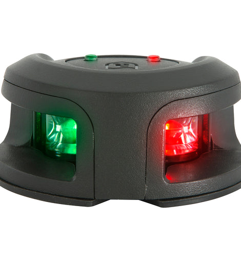 Attwood LightArmor Bow Mount Navigation Light - Composite Black - Bi-Color - 2NM [NV2002PB-7]