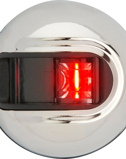 Attwood LightArmor Vertical Surface Mount Navigation Light - Port (red) - Stainless Steel - 2NM [NV3012SSR-7]