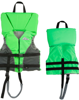 Stearns Youth Heads-Up Life Jacket - 50-90lbs - Green [2000032674]