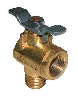 GROCO 1/2" NPT 90 Bronze Fuel Valve [FV-590]