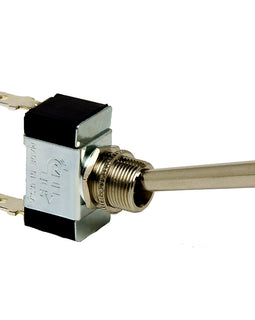 Cole Hersee Heavy-Duty Long Handle Toggle Switch SPST On-Off 2 Blade [55055-BP]