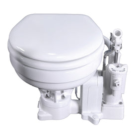 Raritan PH PowerFlush Electric/Manual Toilet - Marine Size - 12v - White [P101E12]