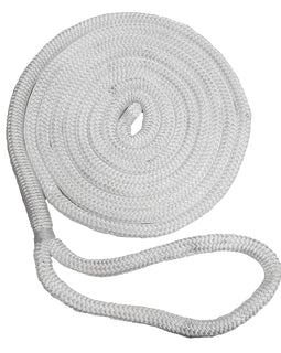 New England Ropes 3/4" Double Braid Dock Line - White - 25 [C5050-24-00025]