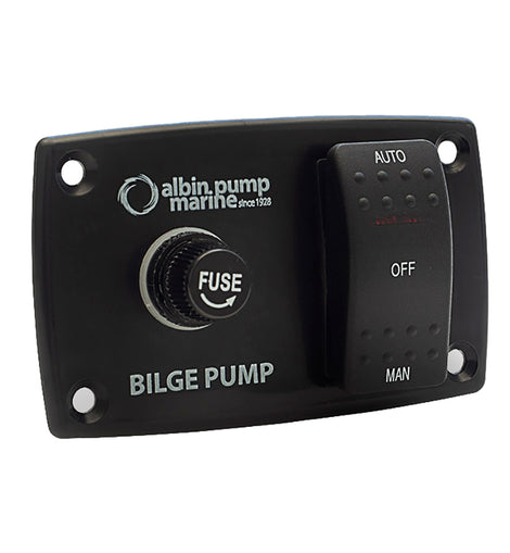 Albin Group 3-Way Bilge Panel - 12/24V [01-66-027]