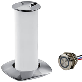 Sea-Dog Aurora Stainless Steel LED Pop-Up Table Light - 3W w/Touch Dimmer Switch [404610-3-403061-1]