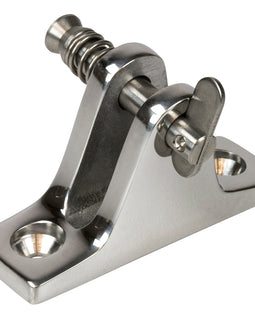 Sea-Dog Stainless Steel Angle Base Deck Hinge - Removable Pin [270235-1]