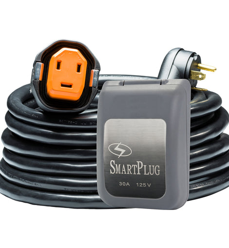 SmartPlug RV Kit 30 AMP Dual Configuration Cordset  Grey Inlet Combo - 30 [R30303BM30PG]