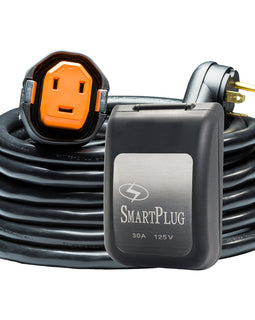 SmartPlug RV Kit 30 AMP Dual Configuration Cordset  Black Inlet Combo - 30 [R30303BM30PB]