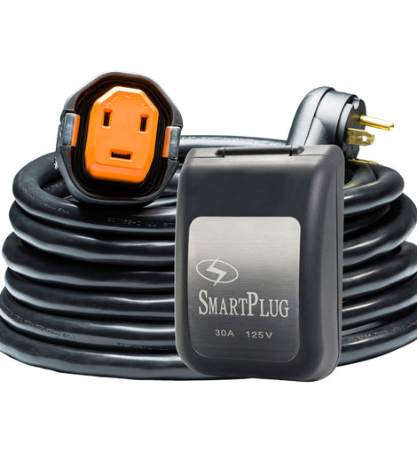 SmartPlug RV Kit 30 AMP Dual Configuration Cordset  Black Inlet Combo - 30 [R30303BM30PB]