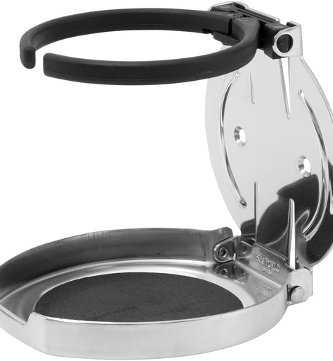 Sea-Dog Adjustable Folding Drink Holder - 304 Stainless Steel [588250-1]