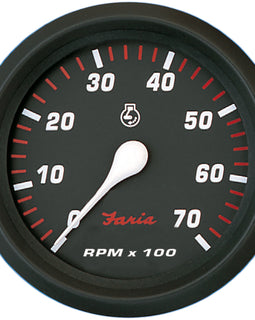 Faria Professional Red 4" Tachometer - 7,000 RPM [34617]