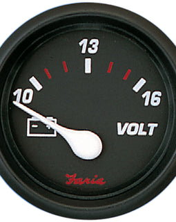 Faria Professional Red 2" Voltmeter [14605]