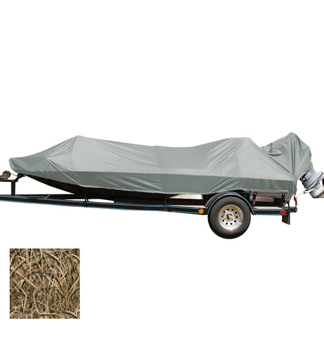 Carver Performance Poly-Guard Styled-to-Fit Boat Cover f/17.5 Jon Style Bass Boats - Shadow Grass [77817C-SG]