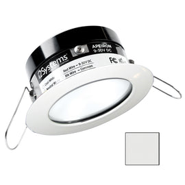 i2Systems Apeiron PRO A503 - 3W Spring Mount Light - Round - Cool White - White Finish [A503-31AAG]