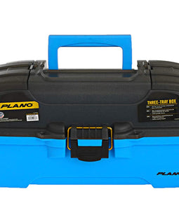 Plano 3-Tray Tackle Box w/Dual Top Access - Smoke  Bright Blue [PLAMT6231]