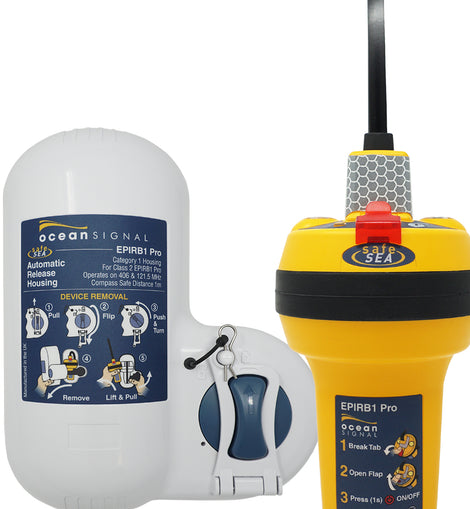 Ocean Signal SafeSea EPIRB1 Pro - Float-Free Category 1 EPIRB [702S-03401]