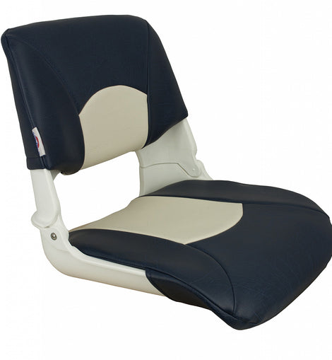 Springfield Skipper Standard Seat Fold Down - White/Blue [1061016]