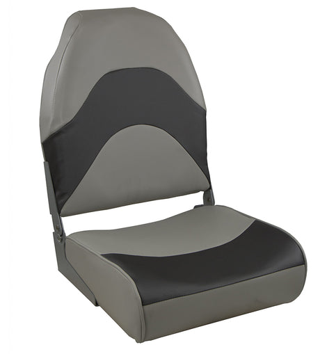 Springfield Premium Wave Folding Seat - Grey w/Meteor Stripe [1062034]