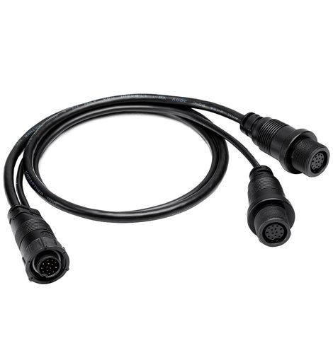 Humminbird 14 M SILR Y - SOLIX/APEX Side Imaging Left-Right Splitter Cable [720112-1]