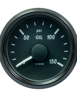 VDO SingleViu 52mm (2-1/16") Oil Pressure Gauge - 150 PSI [A2C3833240030]