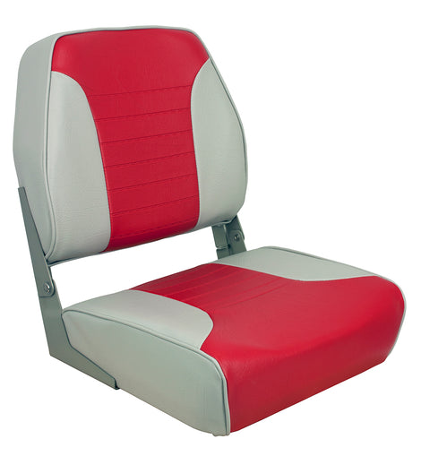 Springfield Economy Multi-Color Folding Seat - Grey/Red [1040655]