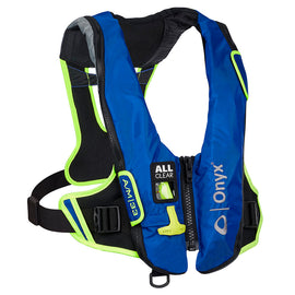 Onyx Impulse A/M-33 All Clear Auto/Manual Inflatable Life Jacket - Blue [132800-500-004-21]