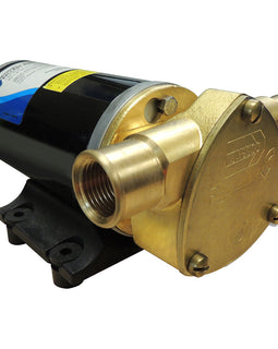 Jabsco Ballast King Bronze DC Pump with Deutsch Connector - No Reversing Switch - 15 GPM [22610-9427]