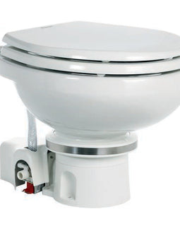 Dometic MasterFlush 7120 White Electric Macerating Toilet w/Orbit Base - Fresh Water [9108824451]