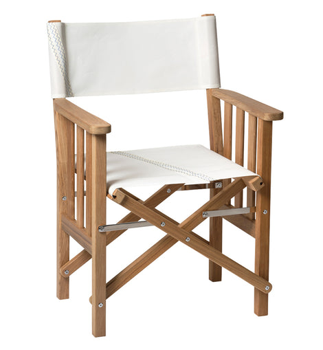 Whitecap Directors Chair II w/Sail Cloth Seating - Teak [61054]