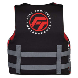 Full Throttle Youth Rapid-Dry Life Jacket - Red/Black [142100-100-002-22]