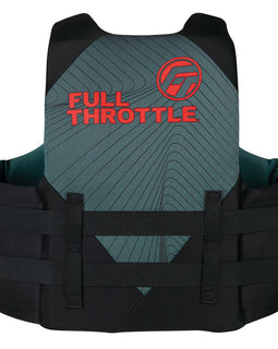 Full Throttle Adult Rapid-Dry Life Jacket - S/M - Grey/Black [142100-701-030-22]